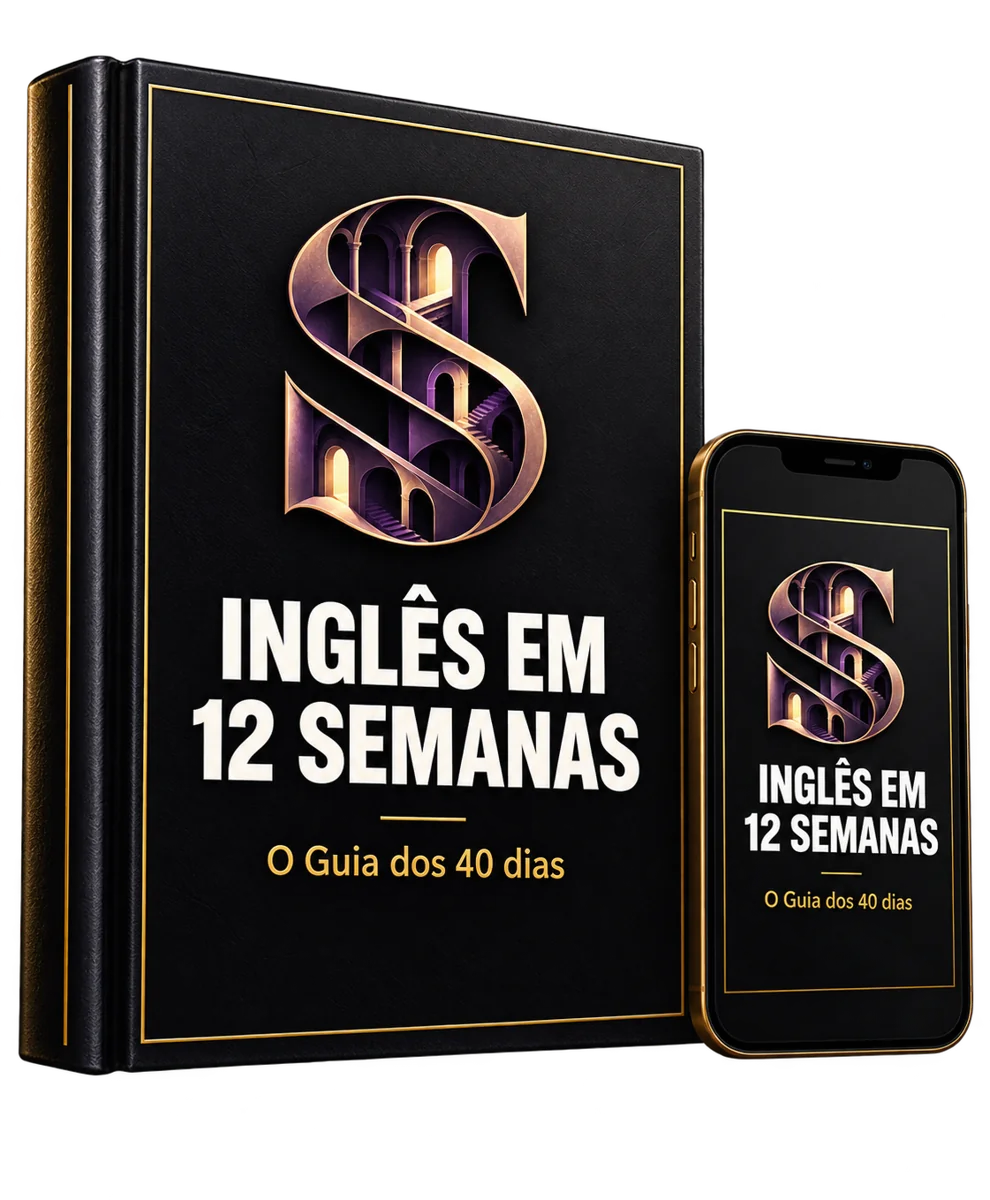 Guia Inglês em 12 Semanas — livro e celular